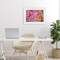 Stupell Industries Pink Floral Petals Palette Framed Print Under Glass, design by James Rodewald